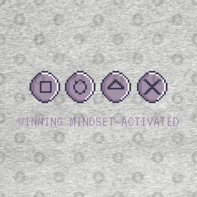 Pixel Power: Winning Mindset Activated by PixelwearStore